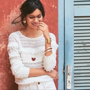 Sezane lace sweater